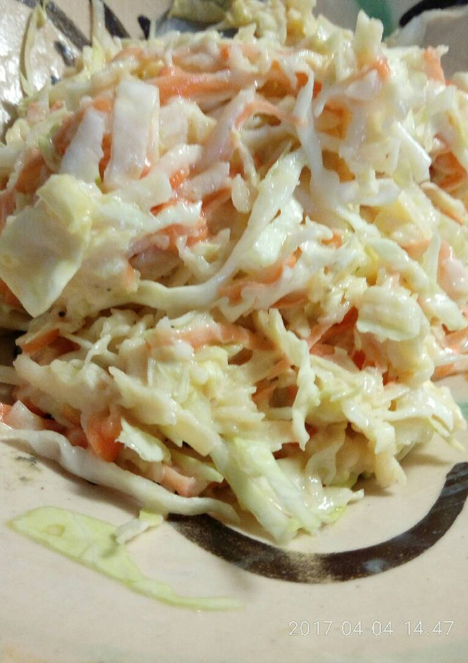 Una foto de Ensalada de col light