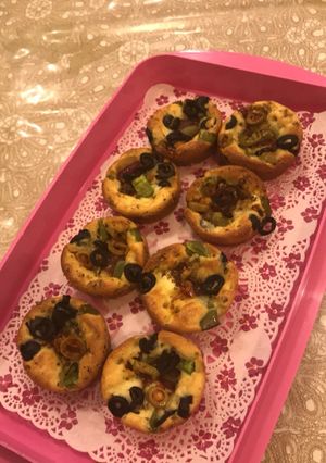 صورة لوصفة البيتزا السريعة 🍕✨