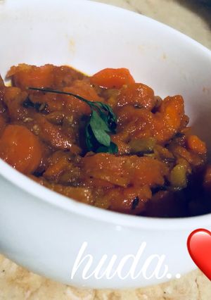 صورة لوصفة ايدام جزر