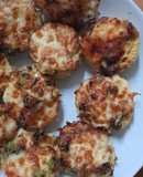 Mini Quiches sem base na airfryer