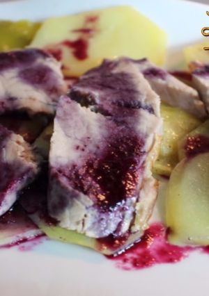 Foto principal de Solomillo con salsa de arándanos