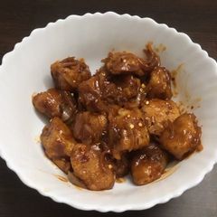A picture of Idli manchurian.