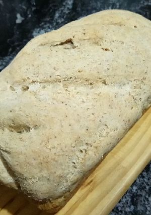 Una foto de Pan con harina integral