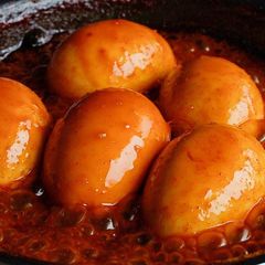 A picture of Korean Spicy Eggs🌶🥚.