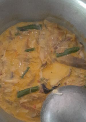 Foto resep Lodeh jantung pisang