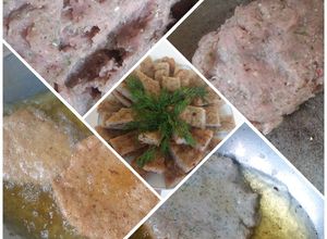 Hình của món Chả cá thác lác chiên.