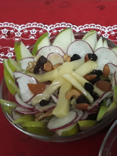 Una foto de Ensalada mix festiva