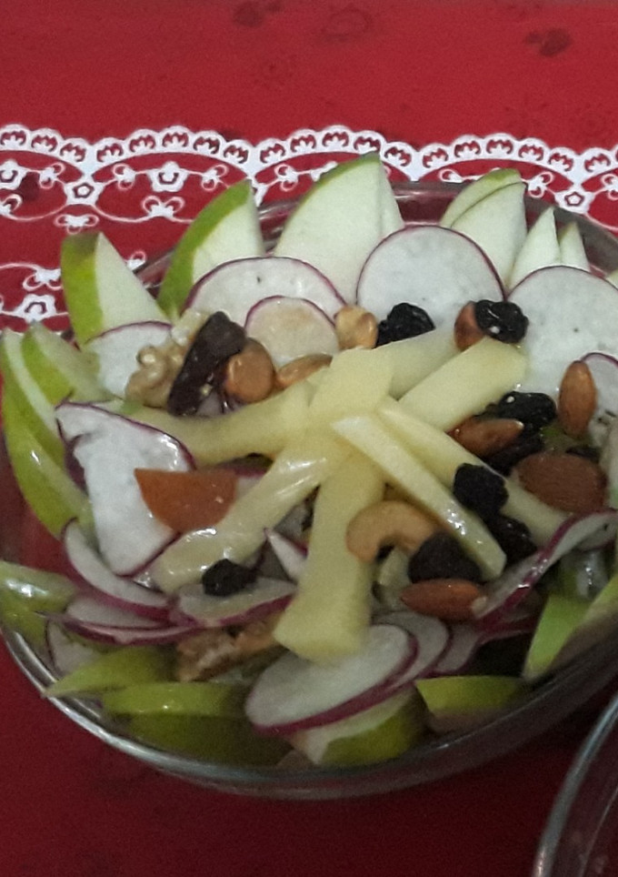 Una foto de Ensalada mix festiva