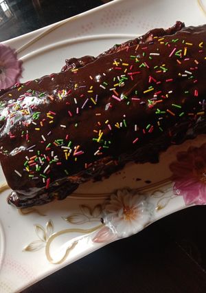 A picture of Rainbow Swiss Roll 🌈🌈🌈.