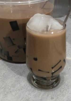 Foto resep 108. Es Cincau Capucino