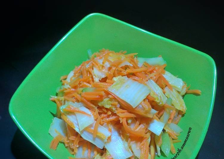 Resep Cah Wortel Sawi Putih #410²² Anti Gagal