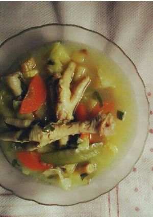 Foto resep Sayur Sop Ceker Ayam