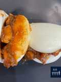Panes bao rellenos de pollo en salsa de Cola-Cola en olla GM