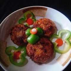 A picture of Leftover lentil Kebab.