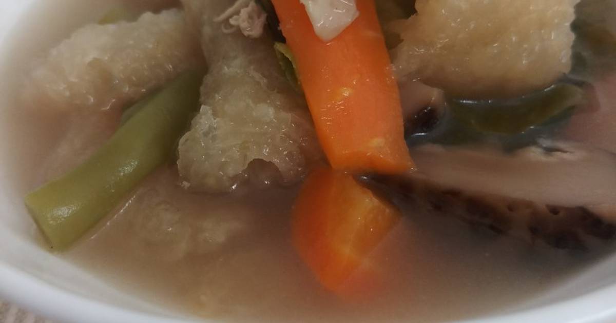 Featured image of post Sup Hipio Kuah Bahan 3 buah yi phiauw hipio 6 buah
