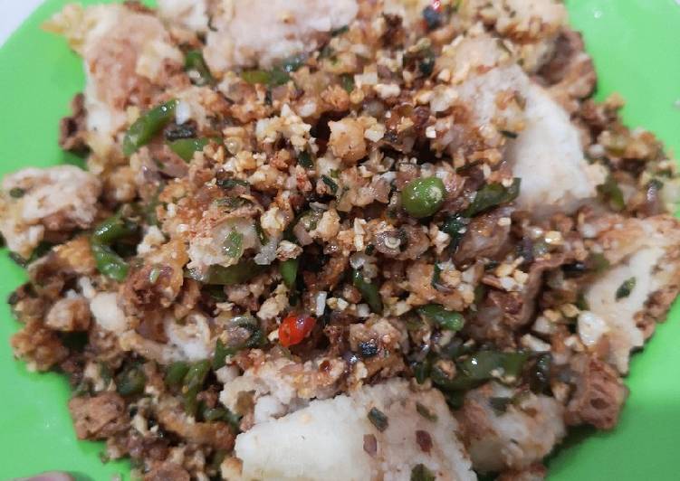 Tahu cabe garam