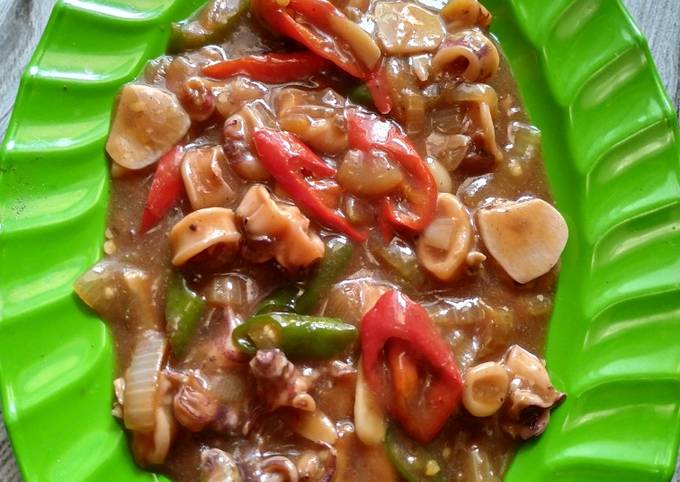 Panduan Masakan Resep Cumi saus tiram