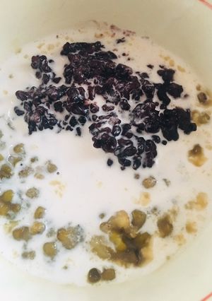 Foto resep Bubur kacang ijo ketan hitam
