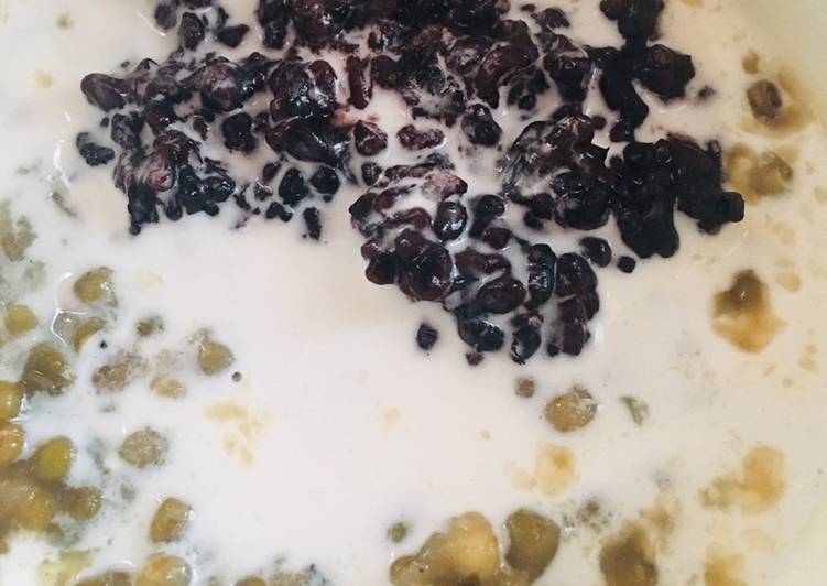 Cara Gampang mengolah Bubur kacang ijo ketan hitam, Menggugah Selera