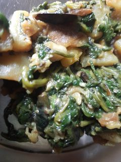 পালং শাকের ঘন্ট(palak saager ghonto recipe in Bengali) রেসিপির প্রধান ছবি