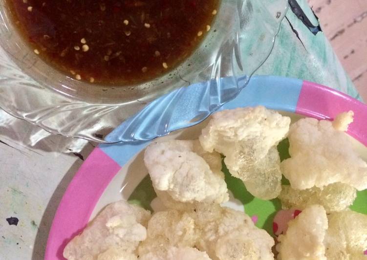 Resep Cireng sambel rujak, Enak