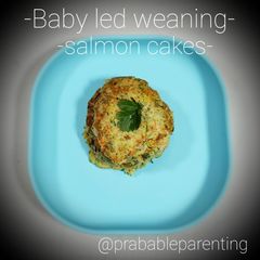 A picture of Salmon cakes.