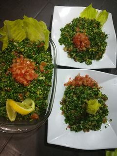 صورة لوصفة تبولة على طريقتي 🍲