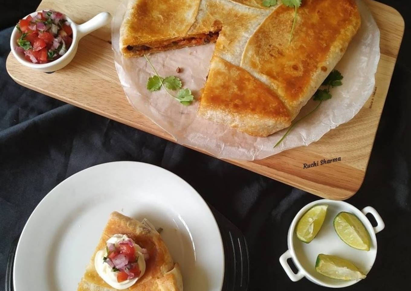 Sheet Pan Quesadilla