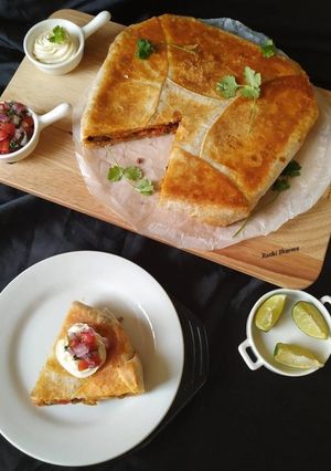 A picture of Sheet Pan Quesadilla.