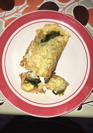 Una foto de Soufflé de verduras
