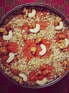 A picture of Carrot Halwa.