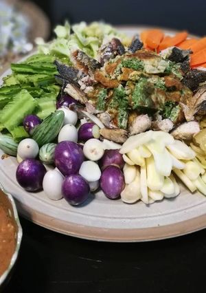 รูปของ น้ำพริกกะปิ น้ำพริกปลาทูตำ ประหยัด อร่อยยกบ้าน 🏡