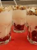 Postre sorpresa de cerezas