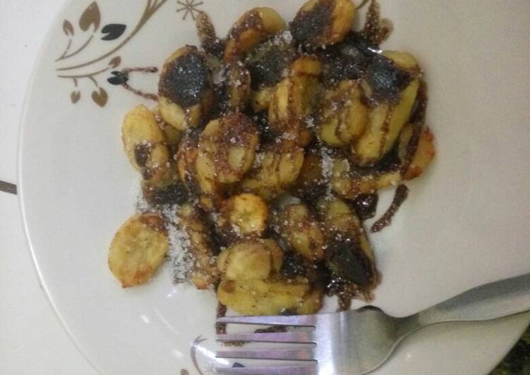 Pisang uli coklat #bikinramadhanberkesan