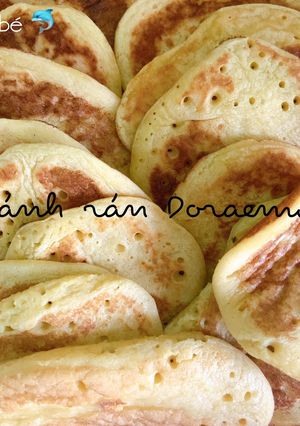 Hình của món Ăn dặm cùng 🐬: bánh rán Doraemon.