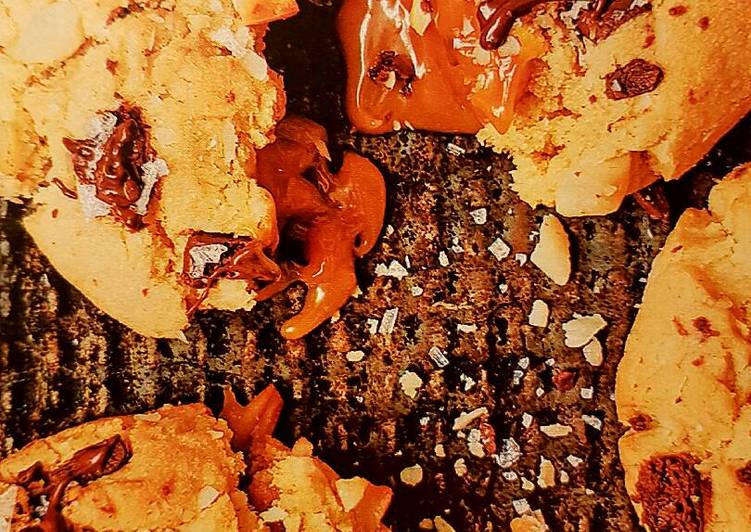 Simple Way to Make Favorite Salted Caramel Lava Cookies