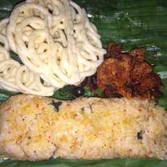 A picture of Nasi Bakar Teri Medan.
