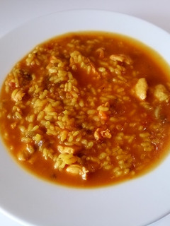 Una foto de Arroz con pollo