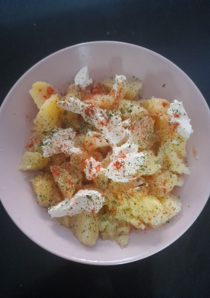 Una foto de Patatas al estilo árabe