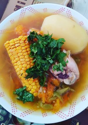 Una foto de Cazuela de pollo fácil