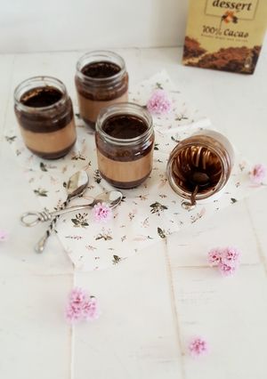 Une photo de Yaourts au cacao