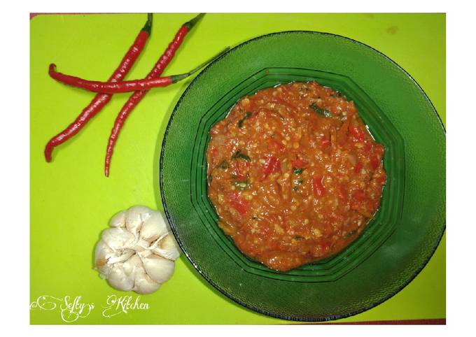 🌶️Sambal Penyet Terasi🌶️