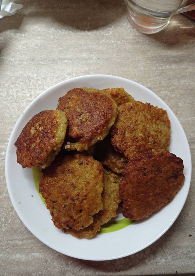 Драники с козьим фаршем