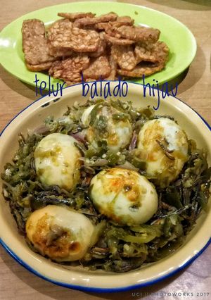 Foto resep Telur Balado Hijau