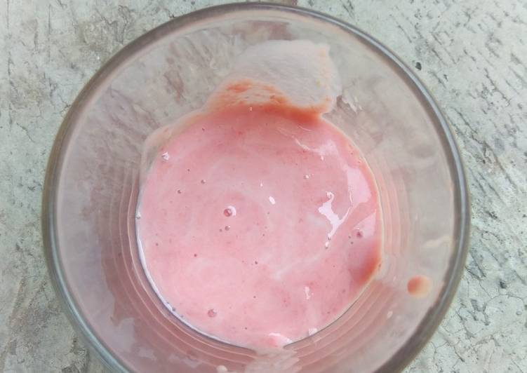 Resep Jus jambu merah yoghurt, Enak Banget