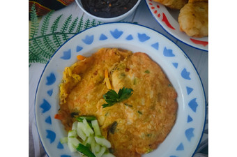 Resep Martabak Telur Bihun / Omelette Bihun yang Sempurna