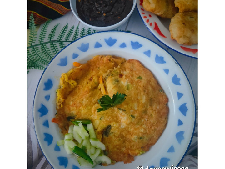 Resep Martabak Telur Bihun / Omelette Bihun yang Sempurna