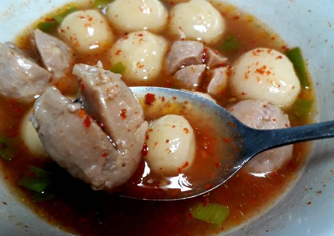 Langkah Mudah untuk Membuat Bacil kuah dower, Lezat Sekali