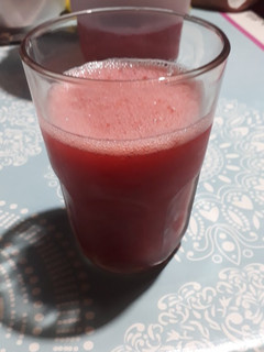 Una foto de Licuado de frutilla 🍓