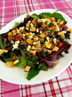 Una foto de Ensalada de lentejas